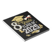 8e klas van 2025 Afstuderen Afstuderen Notitieblok (Schuin)