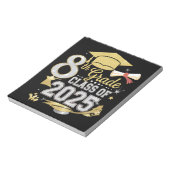 8e klas van 2025 Afstuderen Afstuderen Notitieblok (Linkerzijde)