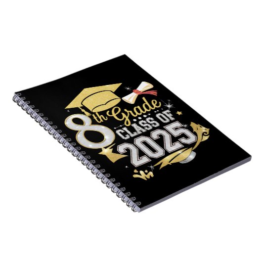 8e klas van 2025 Afstuderen Afstuderen Notitieboek (Rechterzijde)