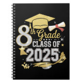 8e klas van 2025 Afstuderen Afstuderen Notitieboek (Voorkant)