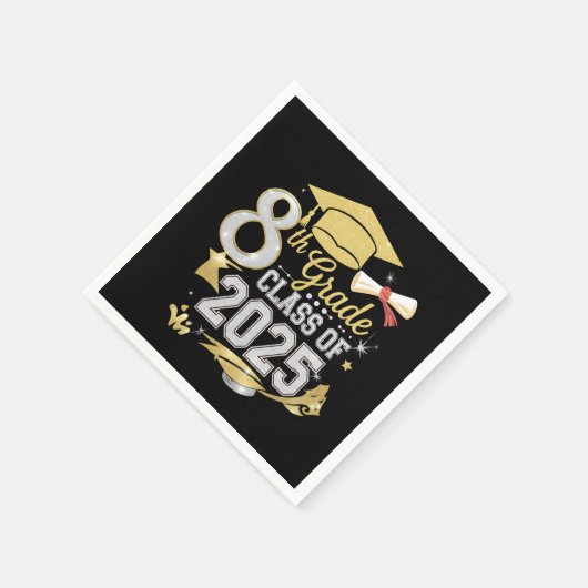 8e klas van 2025 Afstuderen Afstuderen Servet (Hoek)