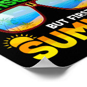 8e klas weg naar middelbare school klas eerste zom poster (Hoek)