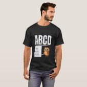 8e KLASSE ROCKT Potlood ABCD Leraar Terug naar Sch T-shirt (Voorkant volledig)