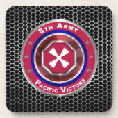 8e Leger Gepersonaliseerd Bier Onderzetter (Voorkant)