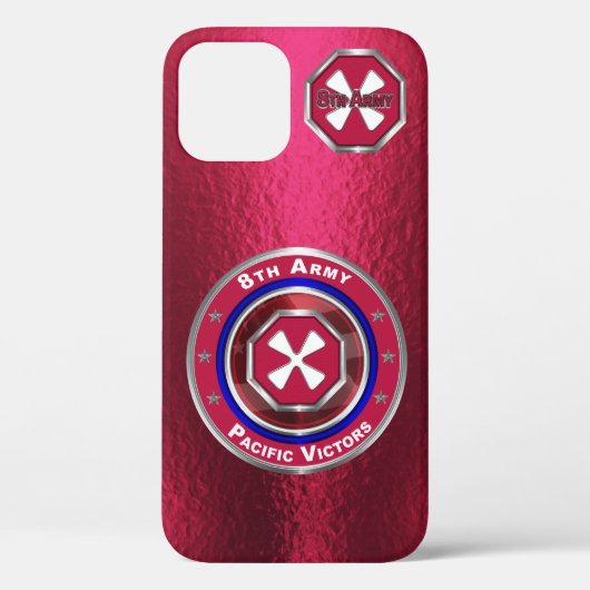 8e Leger "Pacific Victors" Case-Mate iPhone Case (Achterkant)