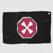 8e legerkapel golfhanddoek (Horizontaal)