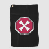 8e legerkapel golfhanddoek (Voorkant)