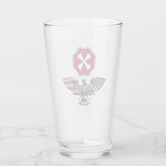 8e legerleider Eagle Glas (Achterkant)