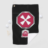 8e legerpleister en signia golfhanddoek (Insitu)