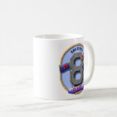 8e logo koffie mok (Voorkant rechts)