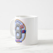 8e logo koffie mok (Voorkant links)