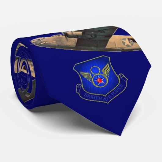 8e luchtmacht stropdas (Opgerold)