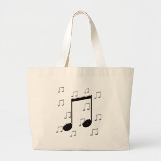 8e muziekopname grote tote bag