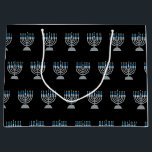 8e nacht van Hanukkah Glitter Groot Cadeauzakje<br><div class="desc">Hanukkah 2022 begint in de avond van zondag 18 december en eindigt in de avond van maandag 26 december</div>