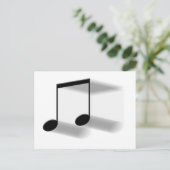 8e noot BlauwBriefkaart Briefkaart (Staand voorkant)