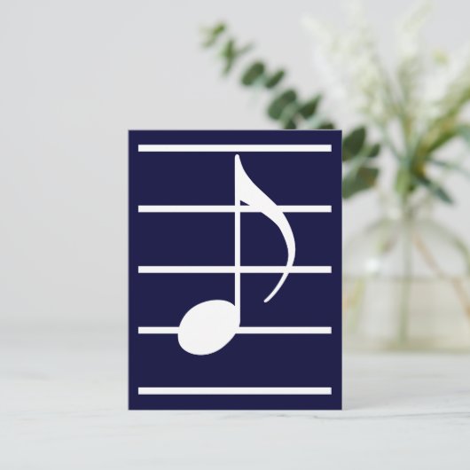 8e noot briefkaart (Staand voorkant)