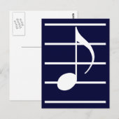 8e noot briefkaart (Voorkant / Achterkant)