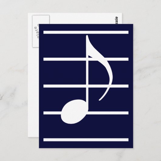 8e noot briefkaart (Voorkant / Achterkant)