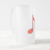 8e noot Grote Rode Kunststof 2010 Matglas Bierpul (Voorkant links)