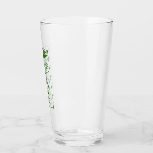 8e Ohio bierglas Glas (Links)