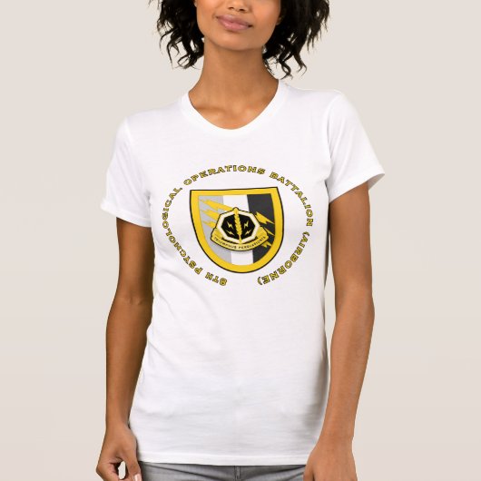 8e PsyOps Bn - Airborne T-shirt (Voorkant)