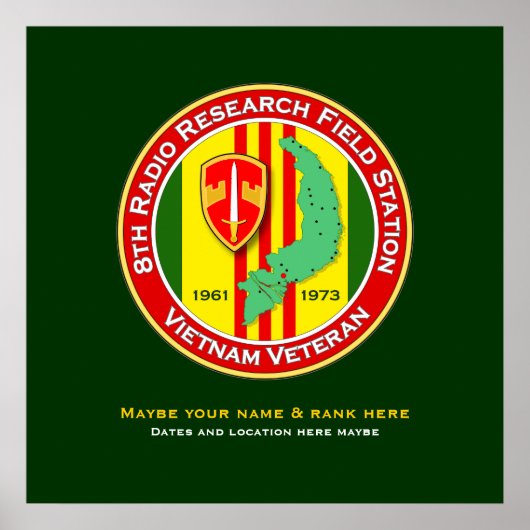 8e RFS 2 - ASA Vietnam Poster (Voorkant)