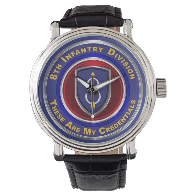 8e Sector infanterie "Pathfinder" Horloge (Voorkant)