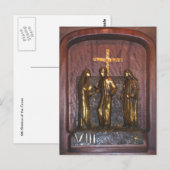 8e station van het kruisje briefkaart (Voorkant / Achterkant)