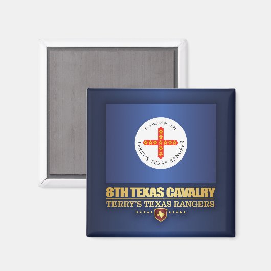 8e Texas Cavalry Magneet (Voorkant / Achterkant)