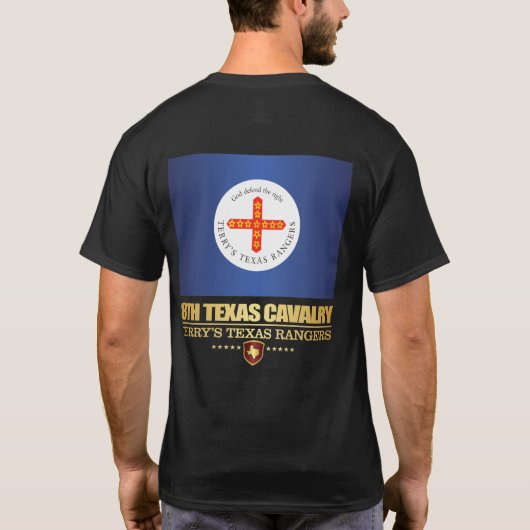 8e Texas Cavalry T-shirt (Achterkant)