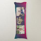 8e trouwdag 2 foto's Brons Toermalijn Lichaamskussen (Voorkant Verticaal)