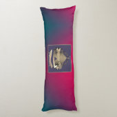 8e trouwdag 2 foto's Bronzen Toermalijn Lichaamskussen (Achterkant (Verticaal))