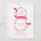 8e uitnodiging op zaterdag (Voorkant)