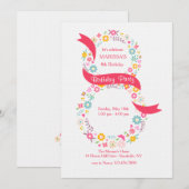 8e uitnodiging op zaterdag (Voorkant / Achterkant)