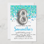 8e uitnodiging tot Confetti op zaterdag (Voorkant)