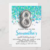 8e uitnodiging tot Confetti op zaterdag (Voorkant / Achterkant)