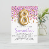 8e uitnodiging tot Confetti op zaterdag (Staand voorkant)