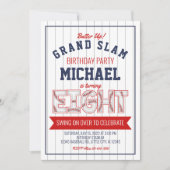 8e Uitnodiging voor honkbal op zaterdag (Voorkant)