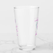 8e verjaardag 8 jaar liefde Toermalijn Custom Glas (Rechts)