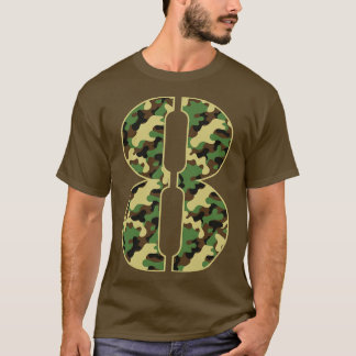 8e verjaardag - 8 jaar oud militair - gift Soldaat T-shirt