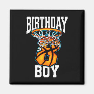 8e verjaardag basketbal 8 jaar oud Kinder cadeau 1 Magneet