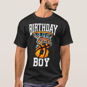 8e verjaardag basketbal 8 jaar oud Kinder cadeau 1 T-shirt