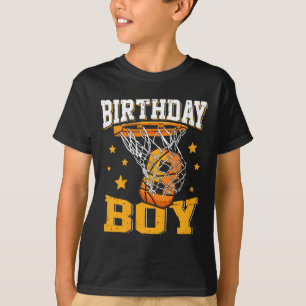 8e verjaardag Basketball Jongen 8 jaar oud Basketb T-shirt