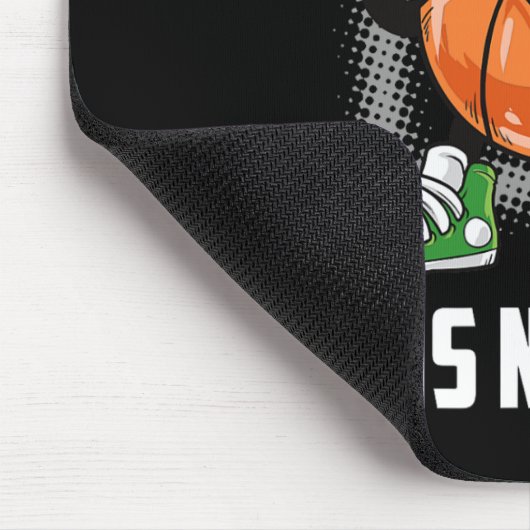 8e verjaardag basketbalspeler plezier 8 jaar oud K Muismat (Hoek)