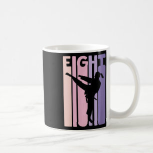 8e verjaardag Gift Karate Retro Taekwondo Martial Koffiemok