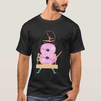 8e verjaardag gymnastiek meisje acht jaar oud gymn t-shirt