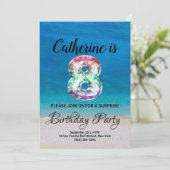 8e verjaardag kaart (Staand voorkant)