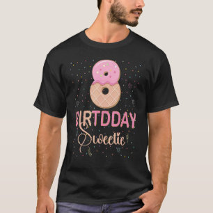 8e verjaardag Sweetie Ice Cream Girl 8 jaar oude B T-shirt