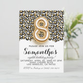 8e verjaardag van de introductie van Leopard Anima Kaart (Staand voorkant)