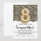 8e verjaardag van de introductie van Leopard Anima Kaart (Voorkant / Achterkant)